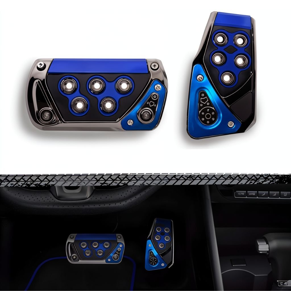 Couvre-Pédales Antidérapants pour Voiture Sport pour Boîte Automatique – 2 Pièces image 6