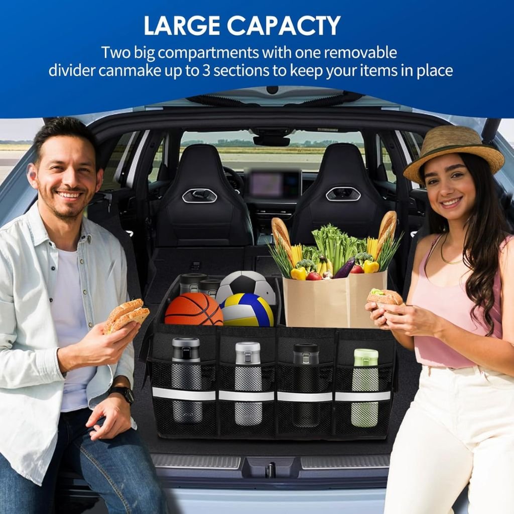 Organisateur de Coffre Pliable Imperméable avec Compartiments Beicarin image 10