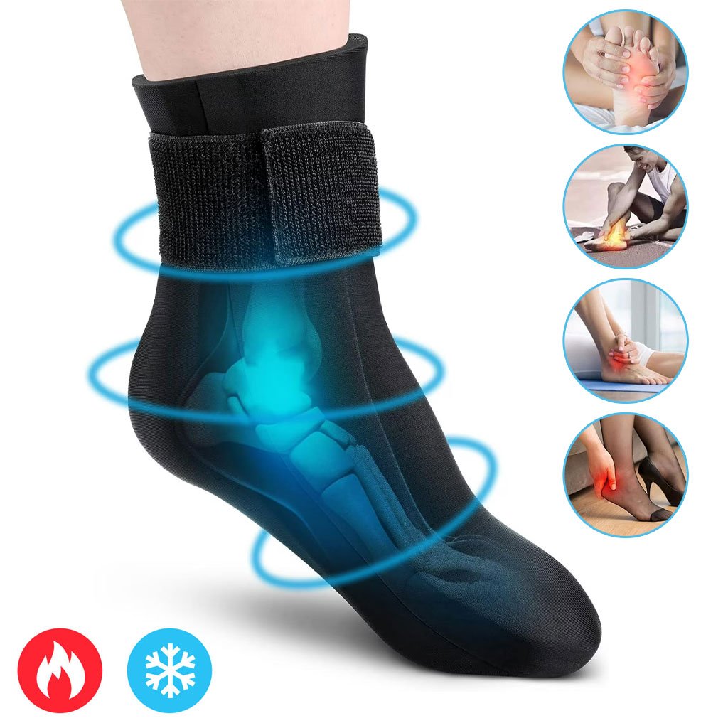 Compresse Gel Pied & Cheville – Thérapie Chaud / Froid 360° image 0