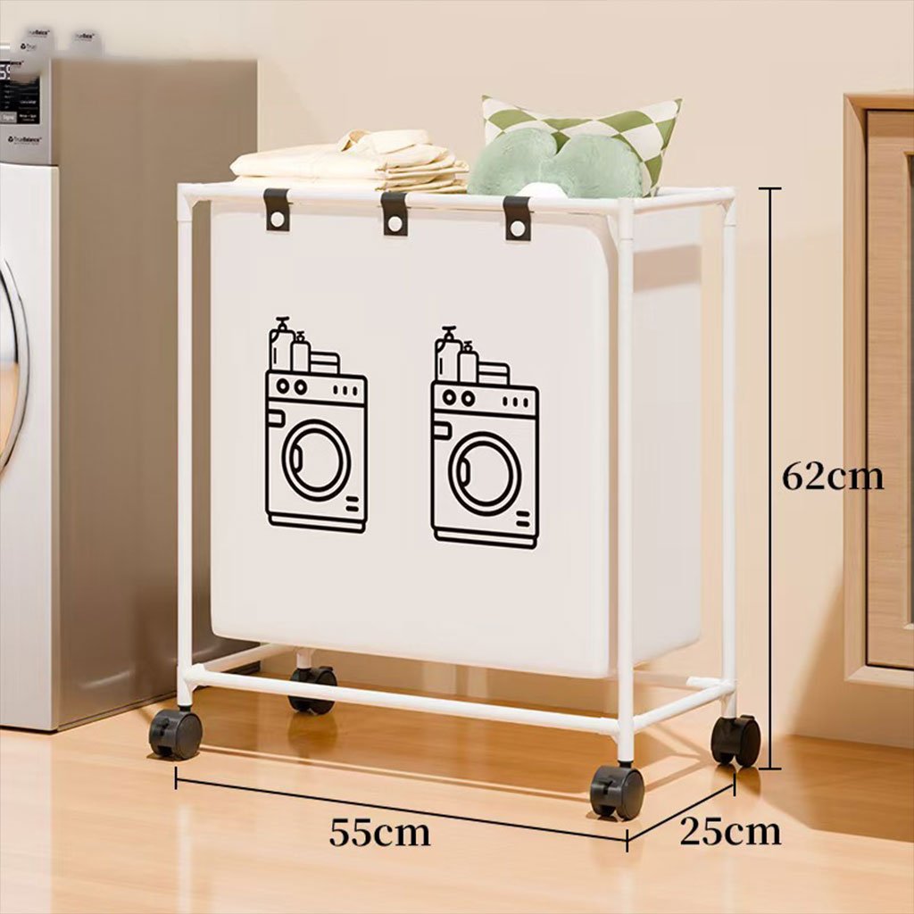 Panier à Linge Mobile – Pratique, Élégant et Spacieux image 7