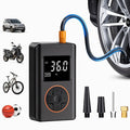 Compresseur d’air pour pneus de voiture avec manomètre numérique image 0