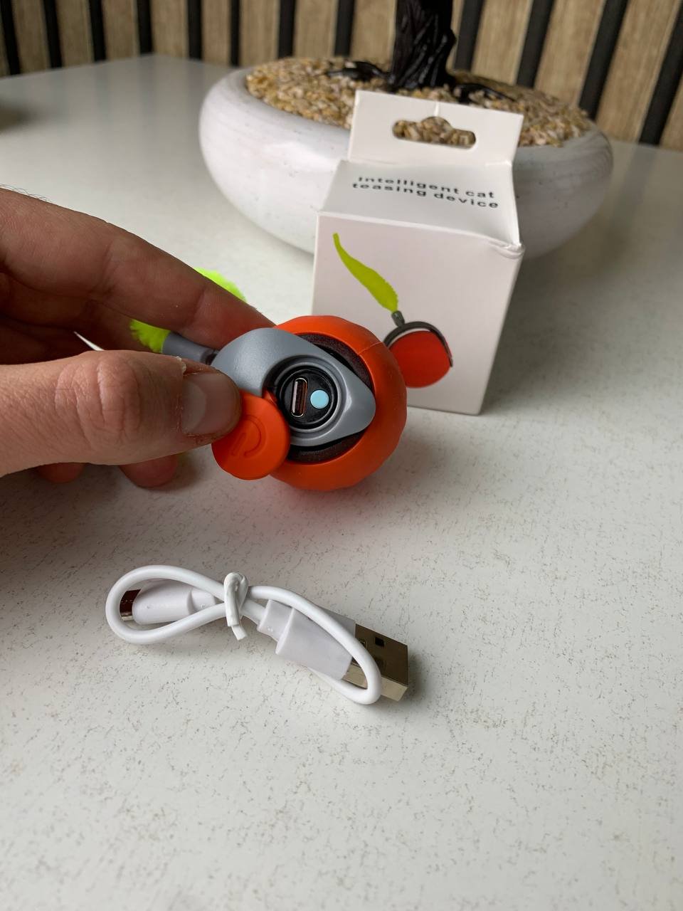 Balle interactive intelligente pour chat – Jeu, mouvement et instinct de chasse image 4