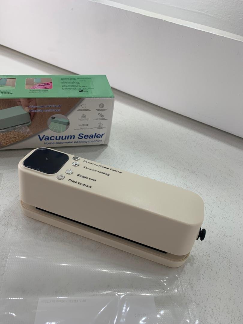 Mini scelleuse sous vide et Extracteur d’air portable 60 kPa avec 3 niveaux de température image 5