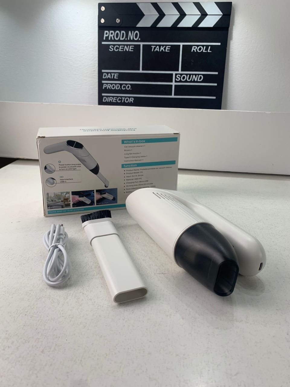 Aspirateur à Main Portable – Rechargeable, Puissant & Léger  image 6