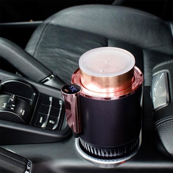 Porte-gobelet de voiture intelligent 2-en-1 – Chauffage & Refroidissement image 6