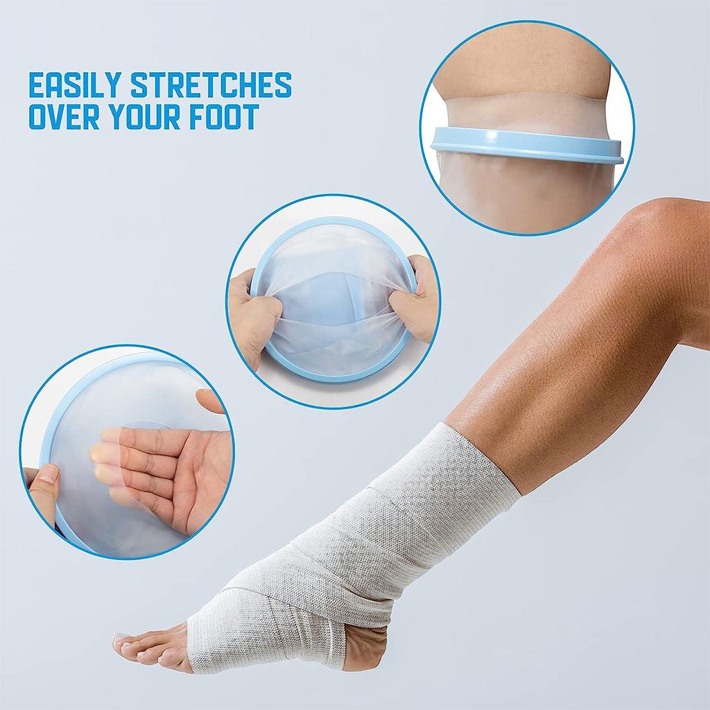 Protection Étanche pour Plâtre et Pansements – Couvre-Brace ou Jambe pour Douche et Bain image 5