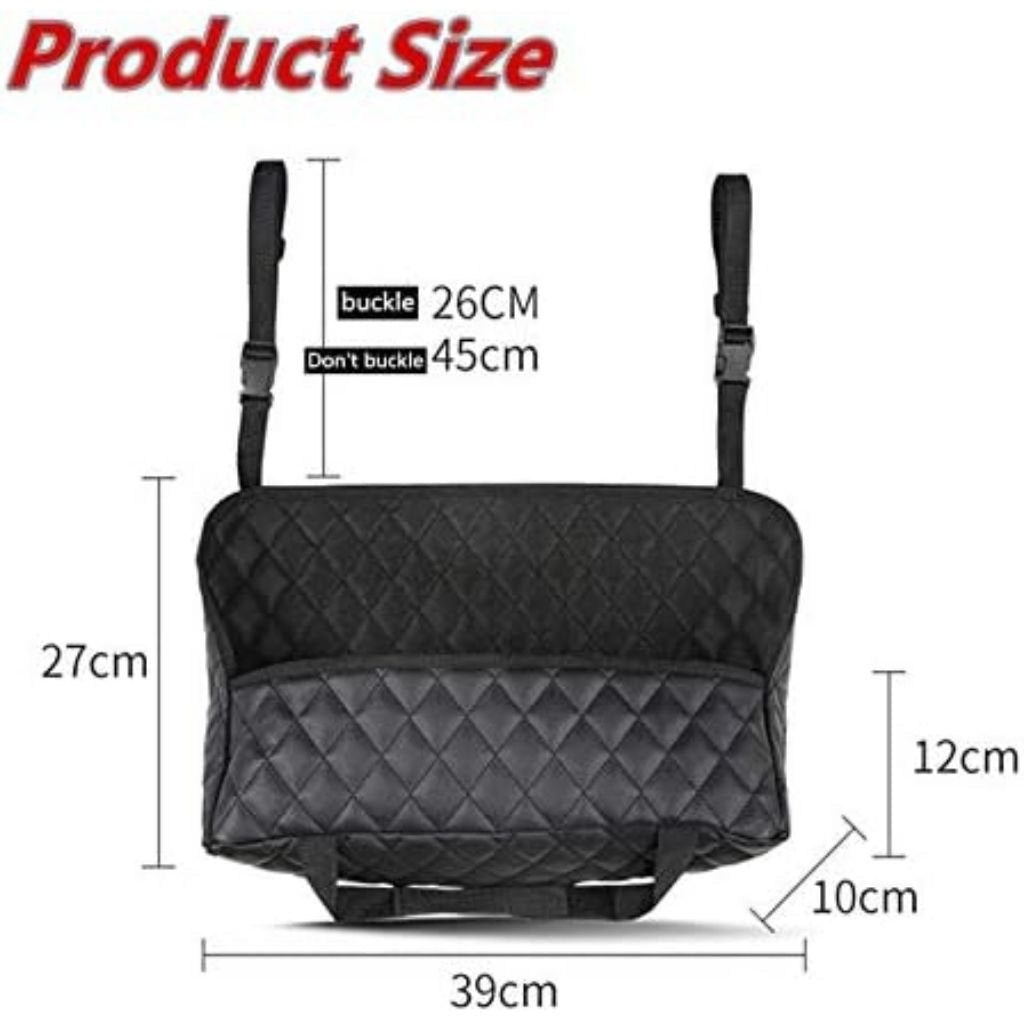 Sac de Rangement Suspendu entre Sièges – Filet Organisateur pour Voiture image 2