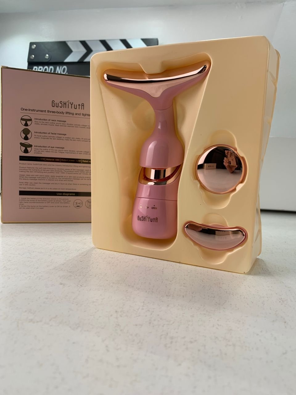 Appareil de Massage et Raffermissement du Visage 3 en 1 – Peau Ferme et Lumineuse au Quotidien image 4