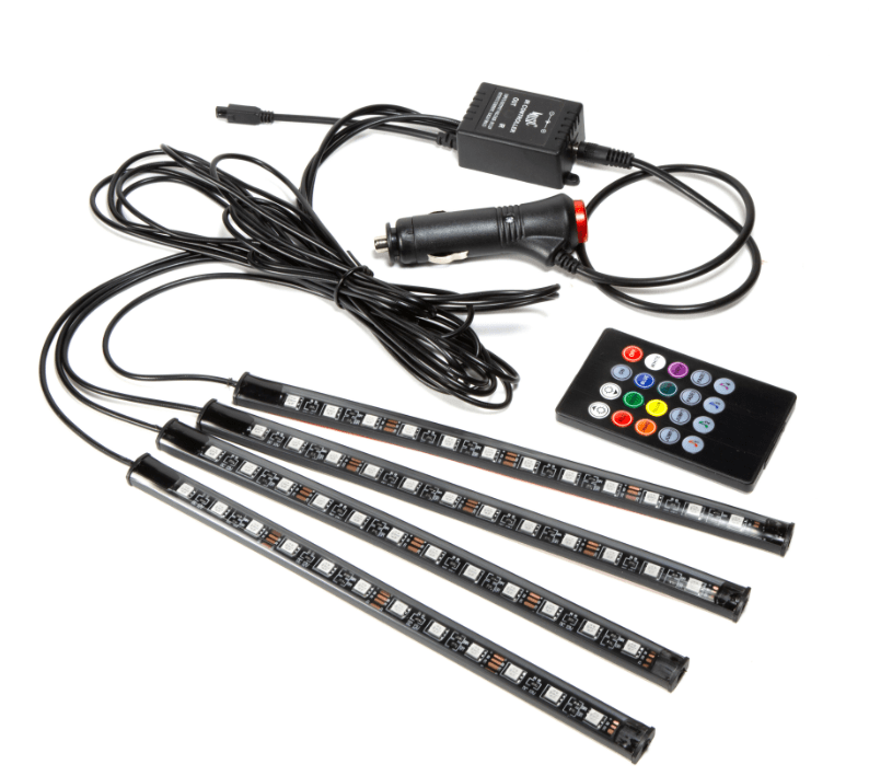 Éclairage LED Intérieur Voiture avec Télécommande – Synchronisation Musique et Multicolore image 4