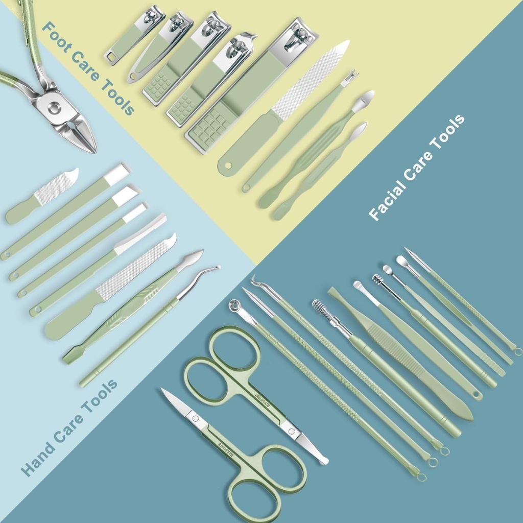Kit Manucure 30 Pièces en Acier Inoxydable – Étui Luxe et Soin Complet image 5