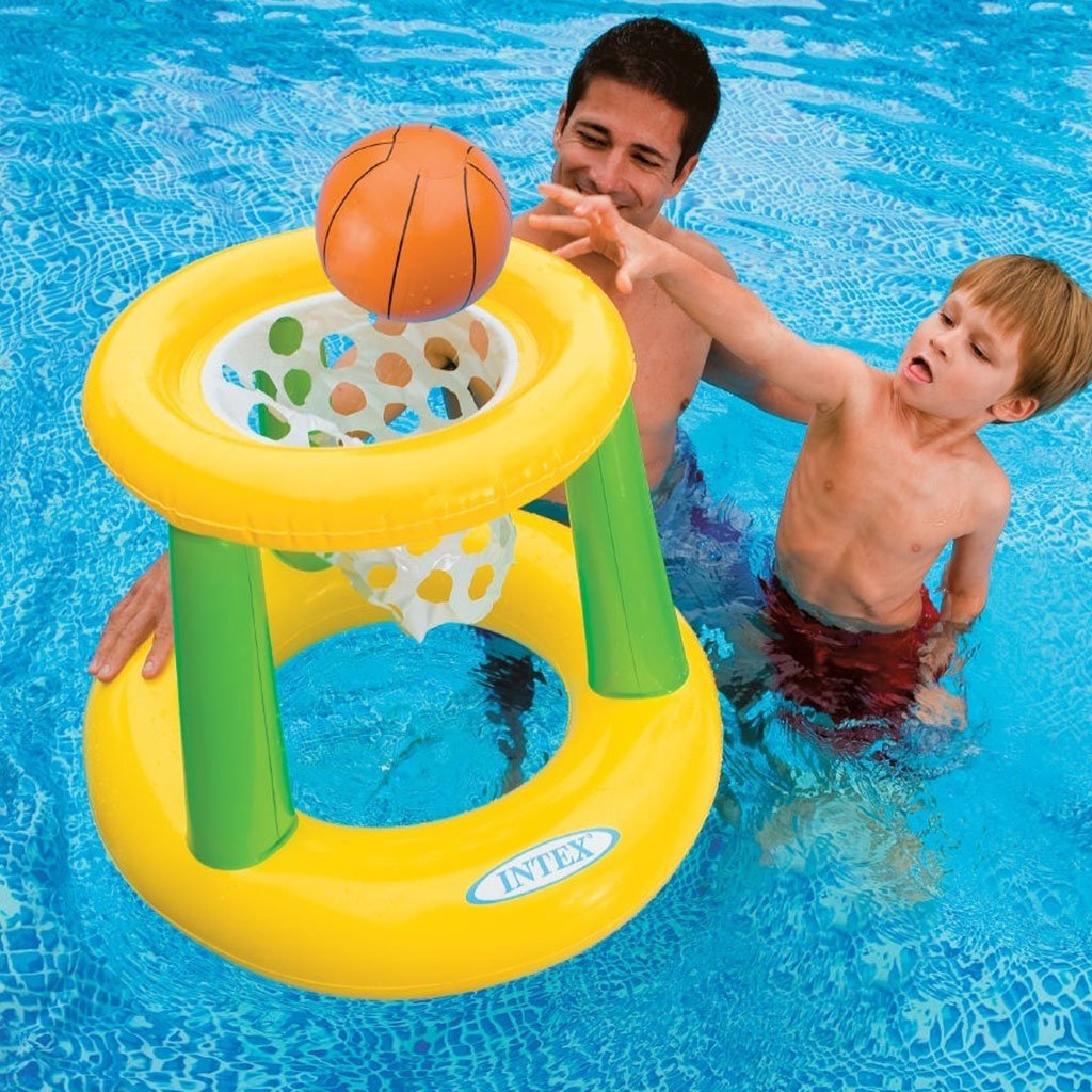 Jeu de Basket-ball Flottant Gonflable – Intex 58504 | لعبة كرة سلة عائمة قابلة للنفخ image 1