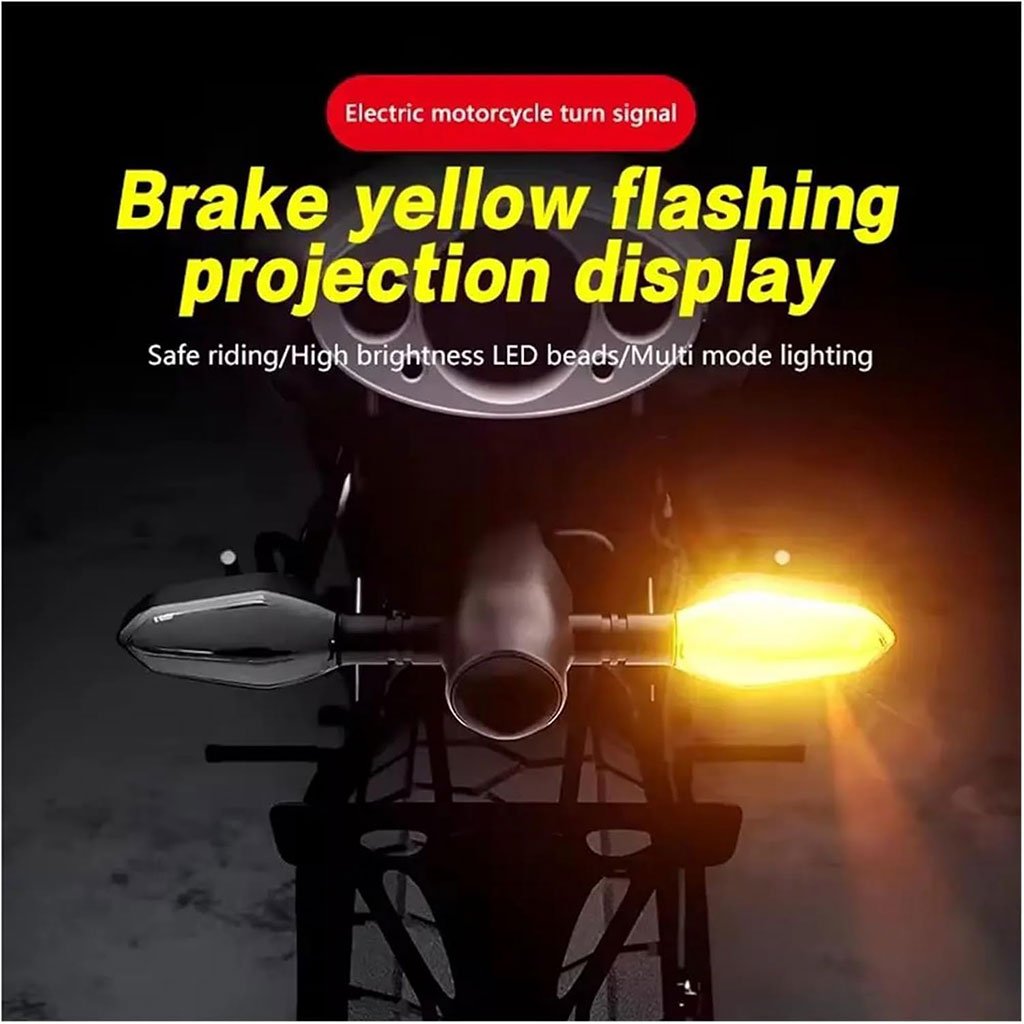 Clignotants LED pour motos – 27 modes lumineux image 2