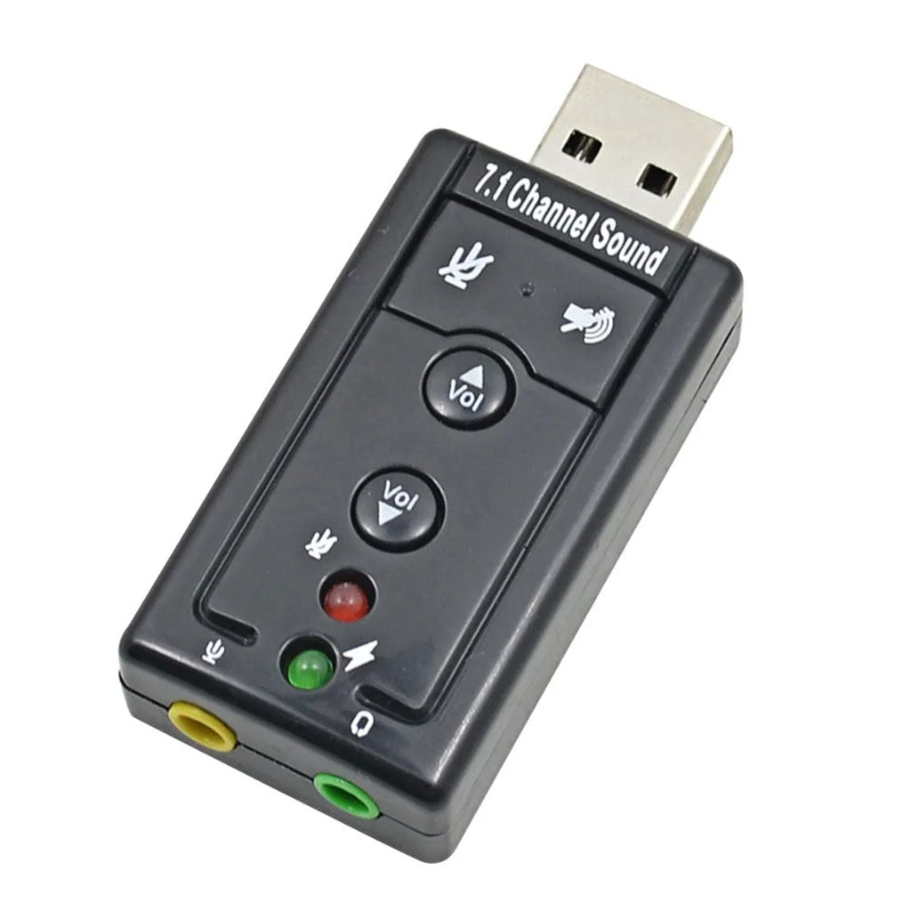 Carte Son USB 7.1 Externe : Performance Audio et Portabilité