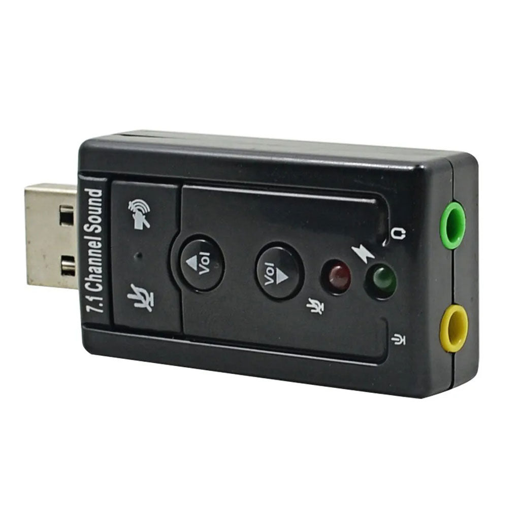 Carte Son USB 7.1 Externe : Performance Audio et Portabilité