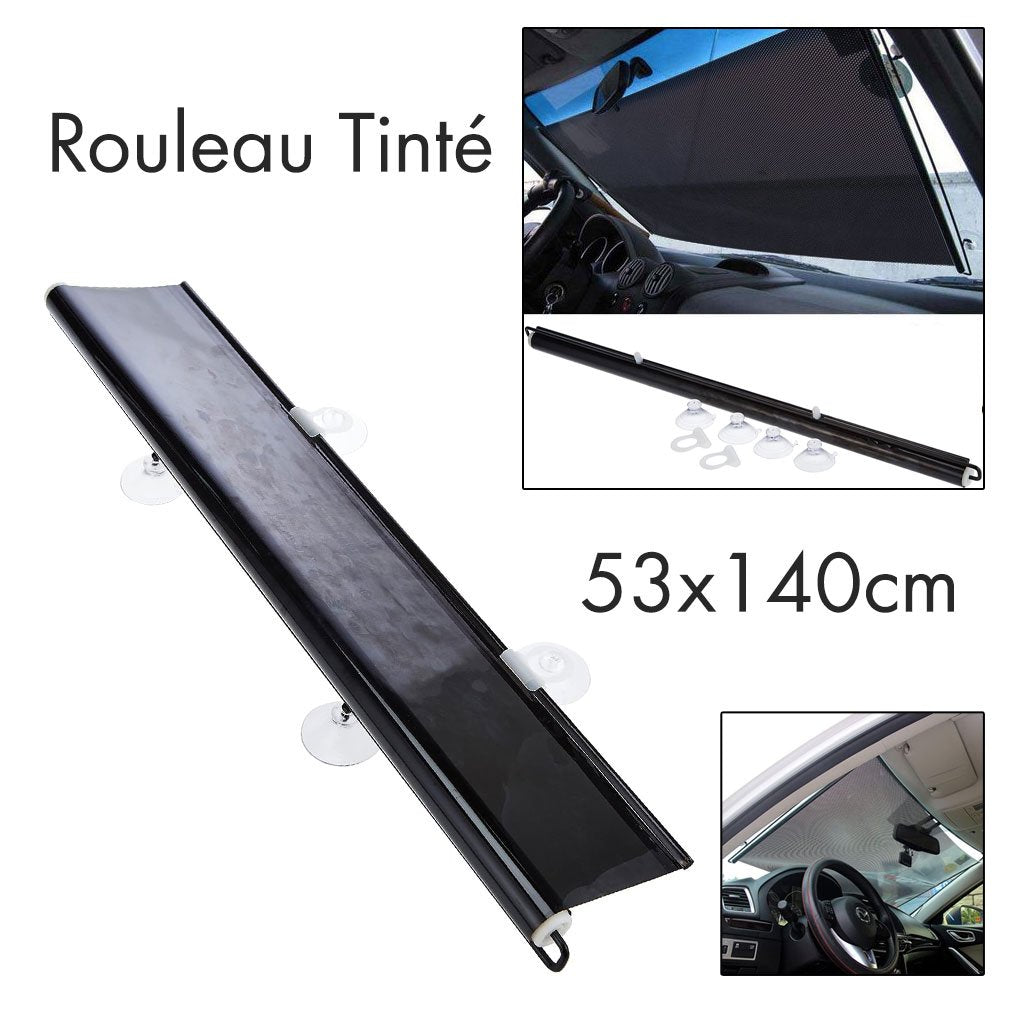Rouleau Fumée Tinté Universel Pour Voitures 140x53cm image 1