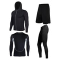 Ensemble Sport 4 en 1 Homme – Léger, Séchage Rapide, Compression et Confort image 0