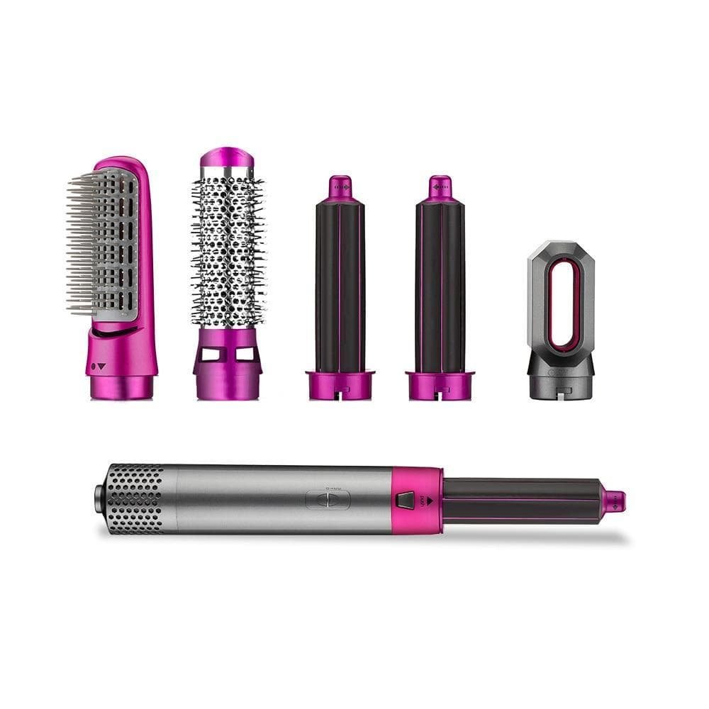 Brosse Sèche-Cheveux 5 en 1 – Lissage, Boucles et Volume Professionnel image 1