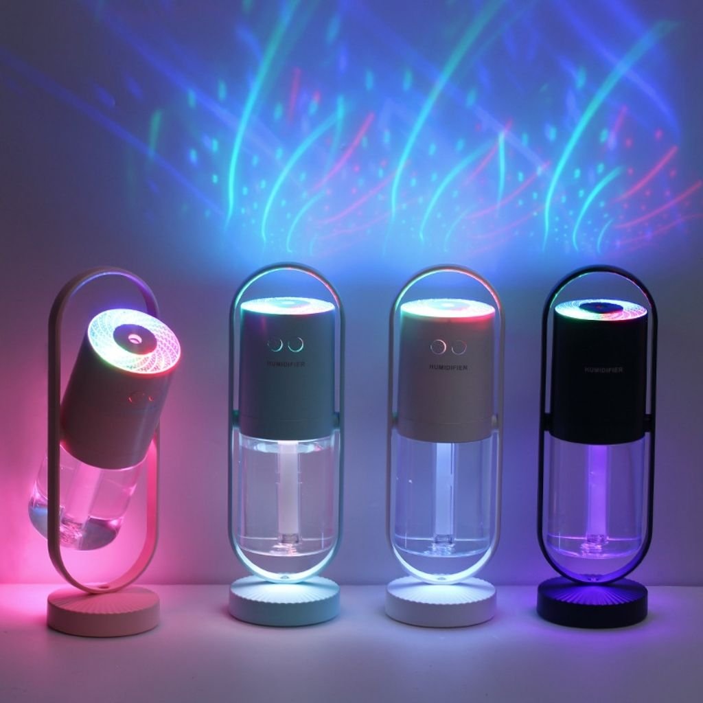 Humidificateur d’Air Portable 200ml LED RGB – Diffusion 360° Silencieuse image 7