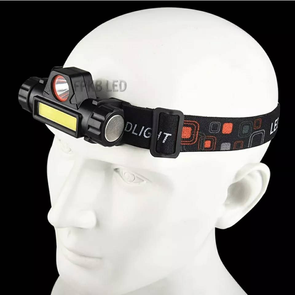 Lampe Frontale LED Compacte 6 Modes – Rechargeable et Étanche image 1