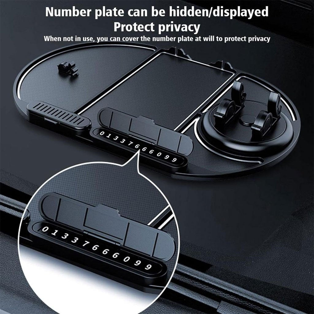 Tapis Antidérapant Multifonction pour Voiture – Support Téléphone et Rangement image 3
