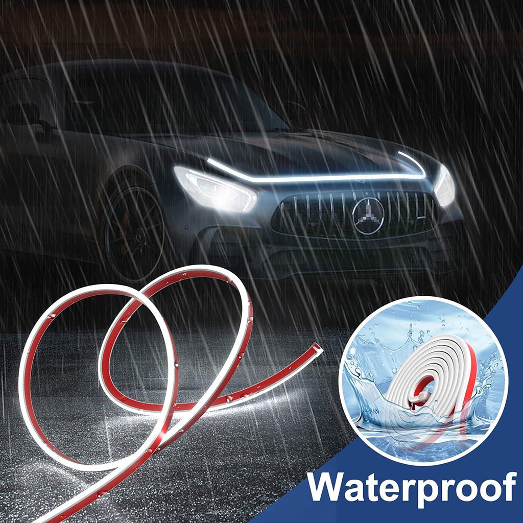 Bande LED pour Capot de Voiture 1.5m – Étanche, Universelle, Lumière de Jour image 4