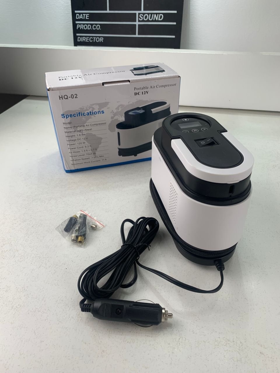 Compresseur d’Air Voiture 12V – Portable et Puissant image 4
