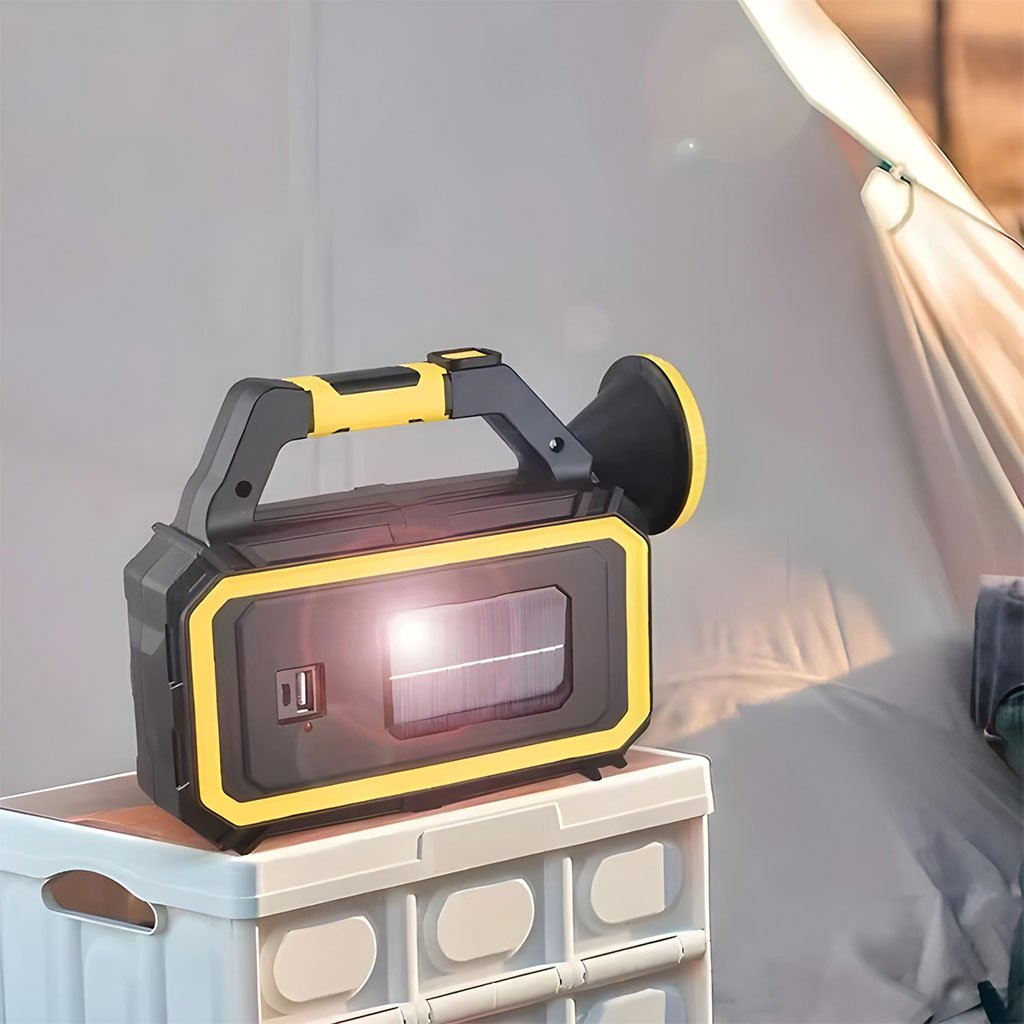 Lampe Solaire Portable Multifonctionnelle HS-8036-7 – مصباح شمسي محمول متعدد الوظائف image 1