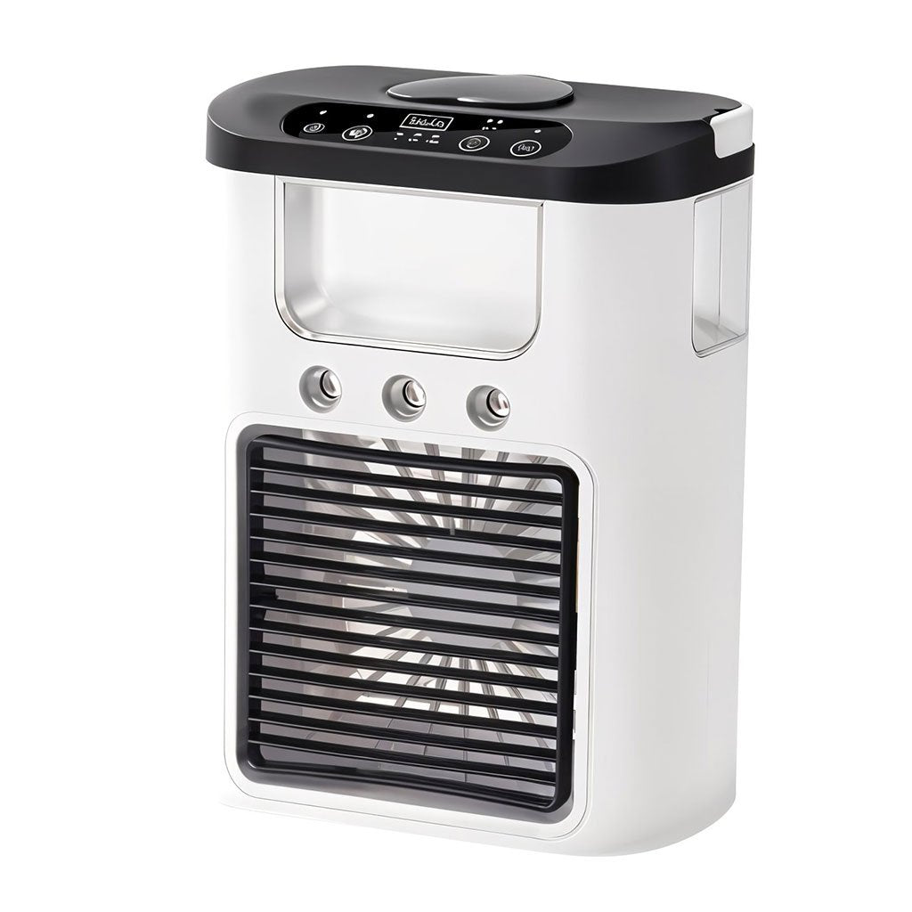 Mini Refroidisseur d’Air 3-en-1 avec USB, Humidificateur et Veilleuse LED image 4