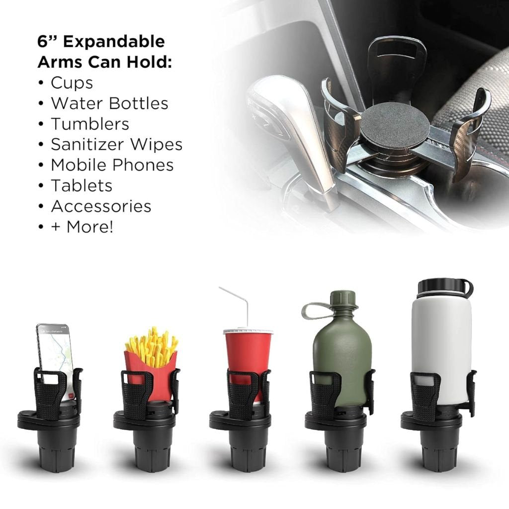 Porte-Gobelet Double Rotatif pour Voiture – Dream Hub CupStation image 9