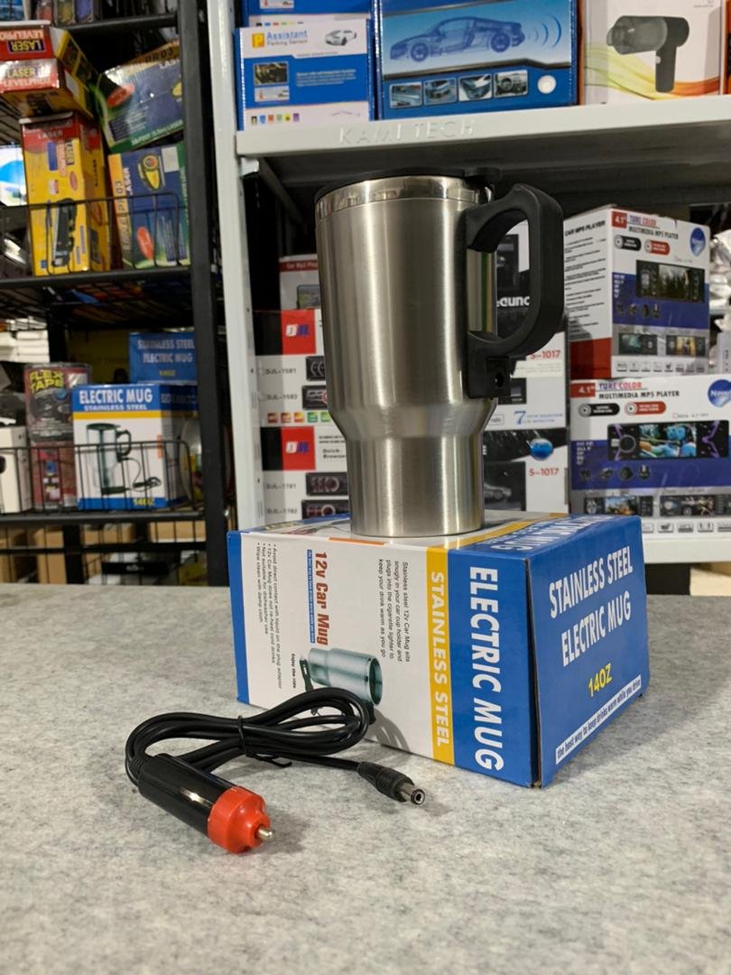 Thermos electrique chauffant pour voiture avec prise Allume Cigare image 2