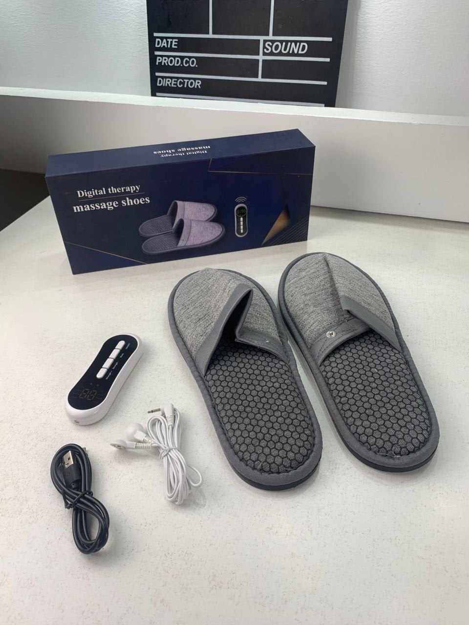 Chaussures de massage intelligentes à technologie EMS – détente, soin et stimulation circulatoire image 8