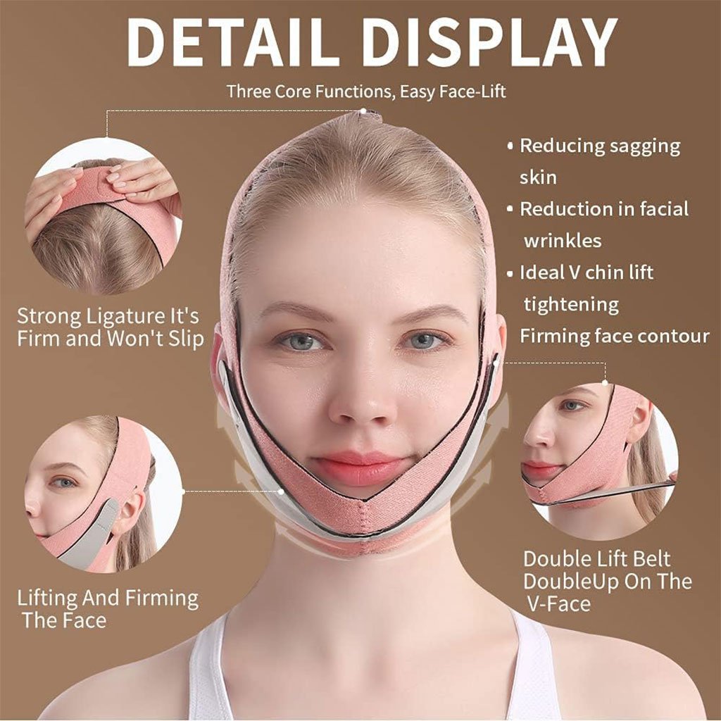 Ceinture de Lifting Visage et Menton – Minceur V-Line Réutilisable image 1