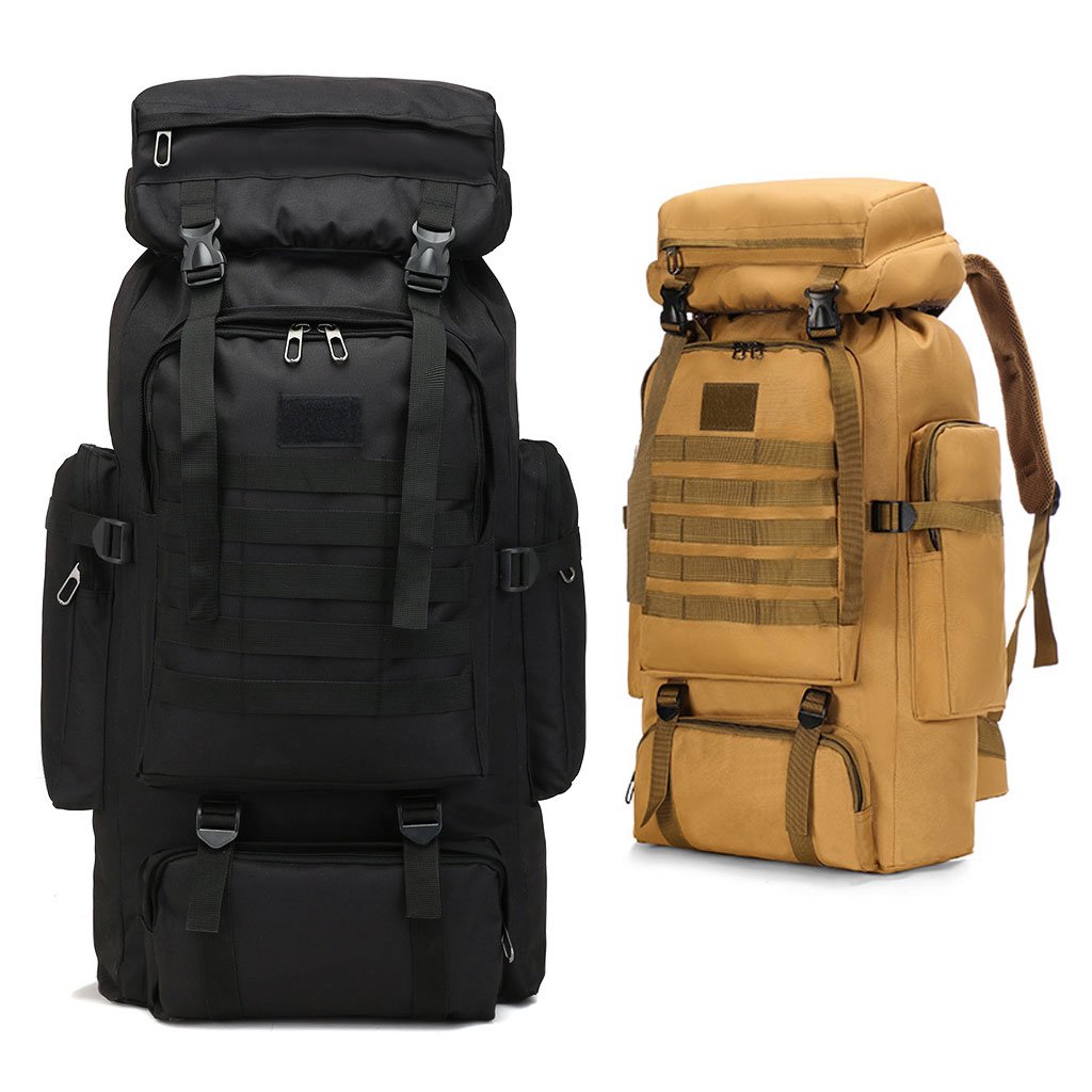 Sac à dos de randonnée tactique URUS 80L – Modèle SDM09 – حقيبة ظهر تكتيكية للتخييم بسعة 80 لتر image 0