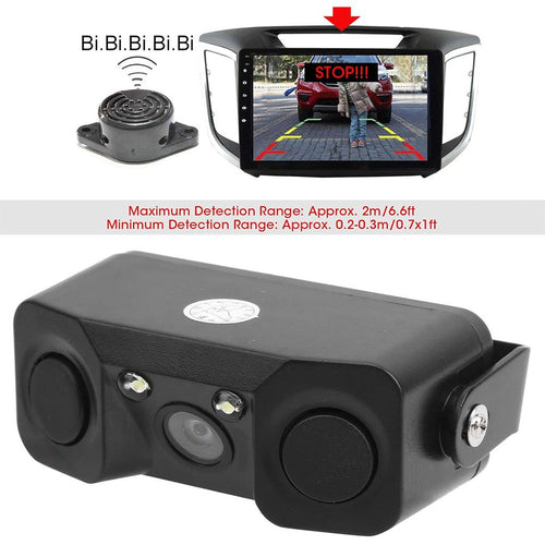 Caméra de Recul HD avec Alerte de Distance et Vision Nocturne Grand Angle 170° image 1