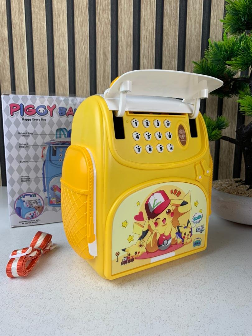 Tirelire Intelligente en Forme de Sac à Dos – Coffre-Fort Ludique pour Enfants image 7