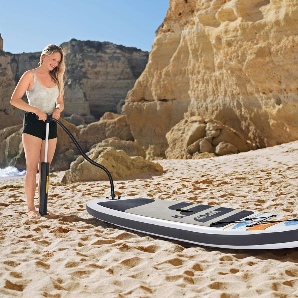 Bestway Hydro-Force White Cap Paddle gonflable Avec Pompe À Main Et Sac À Dos image 2