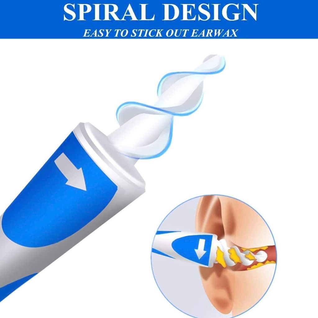 Cure-Oreilles en Silicone Spiralé – Nettoyage Doux et Réutilisable image 0