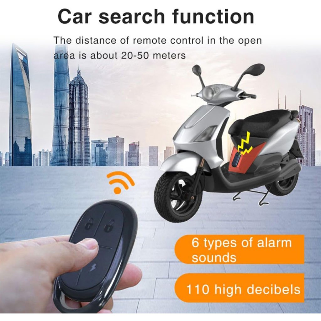 Alarme Antivol 110dB avec Télécommande – IP65 image 3