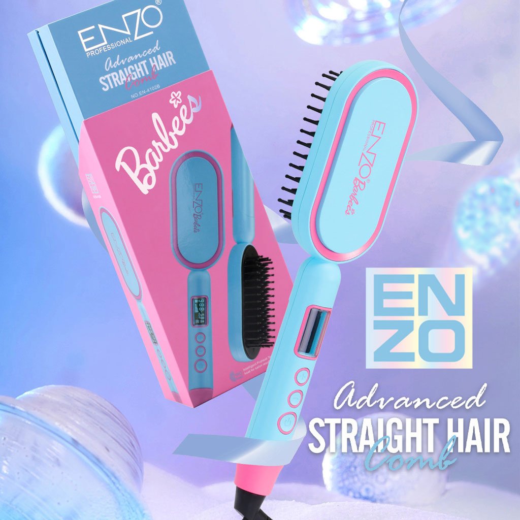 Brosse Lissante ENZO Barbie – Lissage Soin & Technologie Ionique image 4