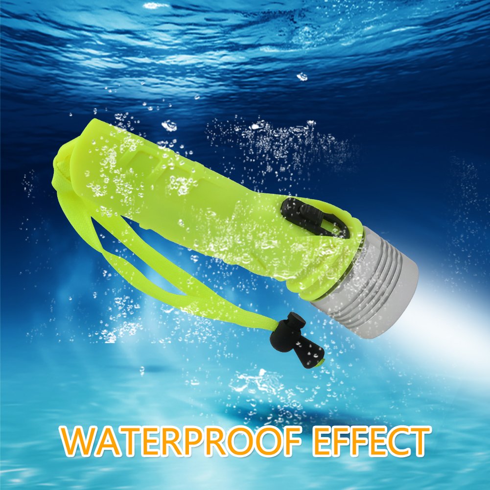 Torche de Plongée Étanche pour Usage Sous-Marin كشاف غطس مقاوم للماء للاستخدام تحت الماء image 1