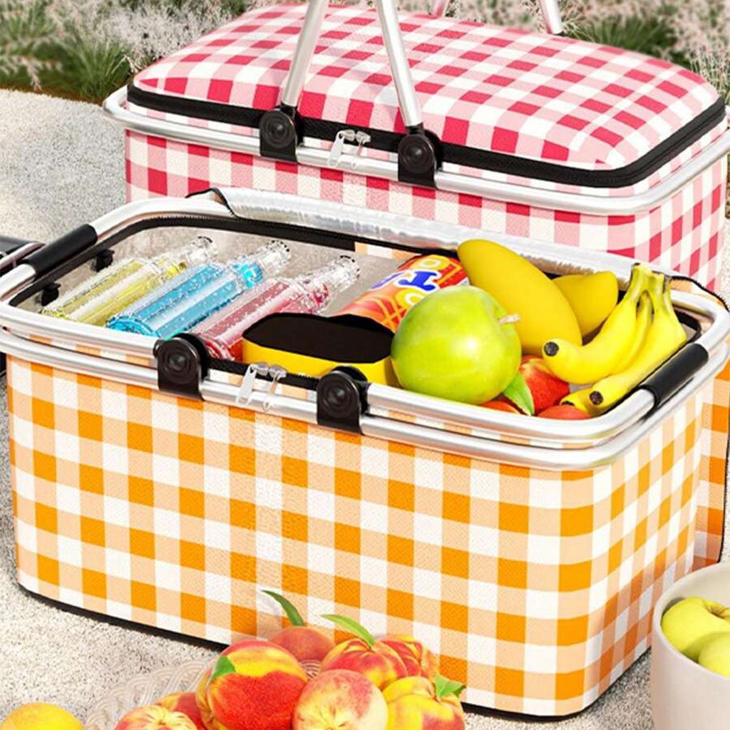 Panier Isotherme Pliable 30L avec Couvercle – Ultra Léger et Compact image 1