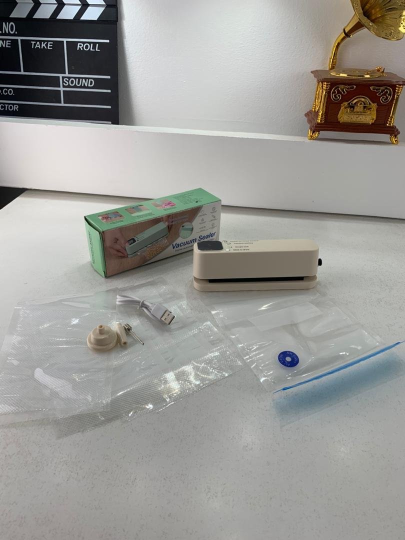 Mini scelleuse sous vide et Extracteur d’air portable 60 kPa avec 3 niveaux de température image 6