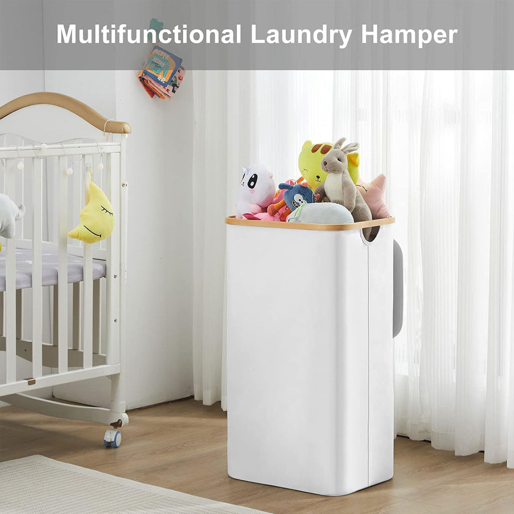 Panier à Linge Grande Capacité 70L – Rangement Élégant et Pratique