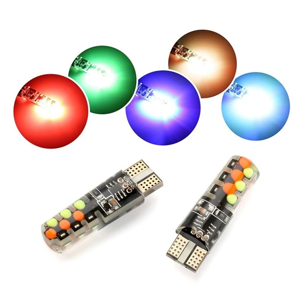 Ampoules LED RGB T10 avec Télécommande – 16 Couleurs & Effets Dynamiques image 4