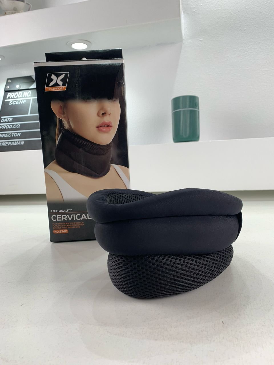 Collier Cervical Ergonomique Réglable pour Posture et Soulagement du Cou دعامة عنق مريحة قابلة للتعديل لتصحيح الوضعية وتخفيف الألم image 7