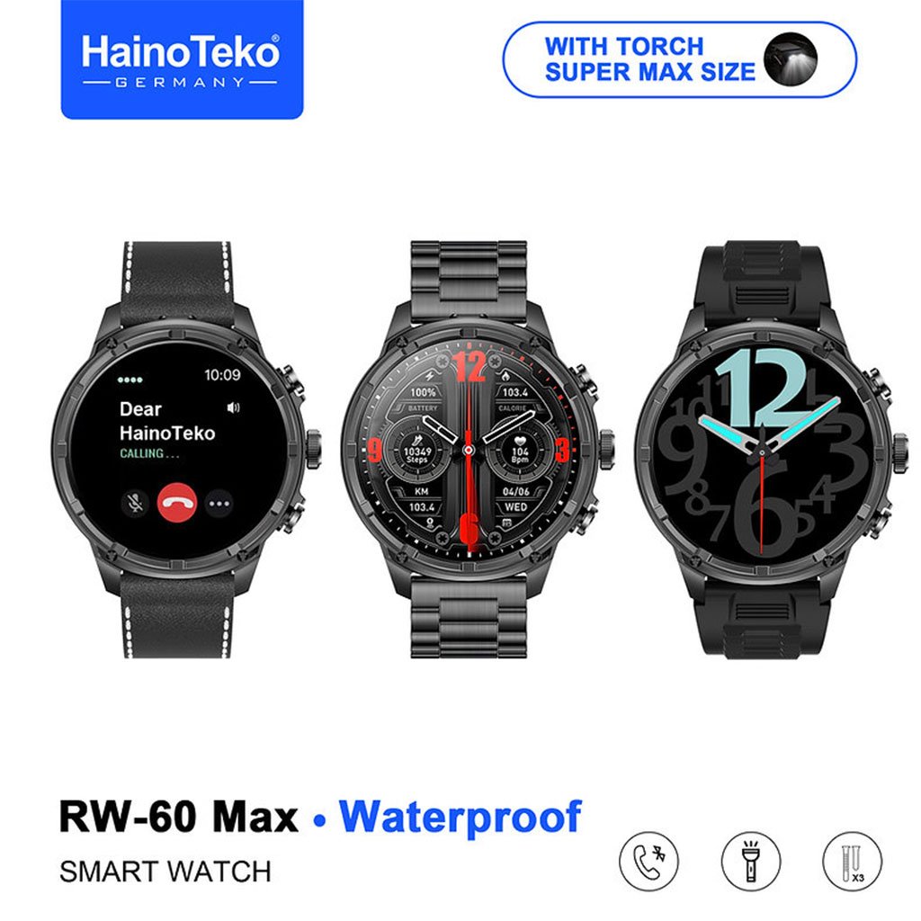 Montre connectée Haino Teko RW-60 Max – puissance XL et élégance absolue image 9