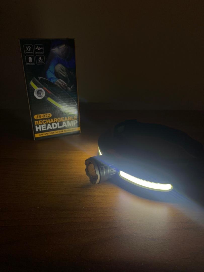 Lampe Frontale LED Rechargeable COB – مصباح رأس قابل للشحن image 8