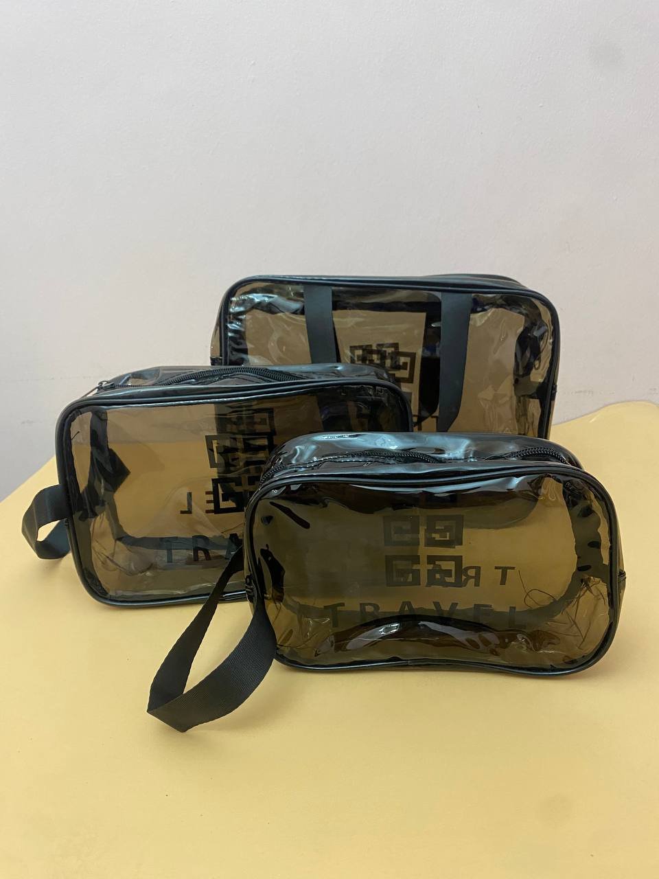 Trousse de Toilette Transparente Imperméable – 3 Tailles, Grande Capacité image 5