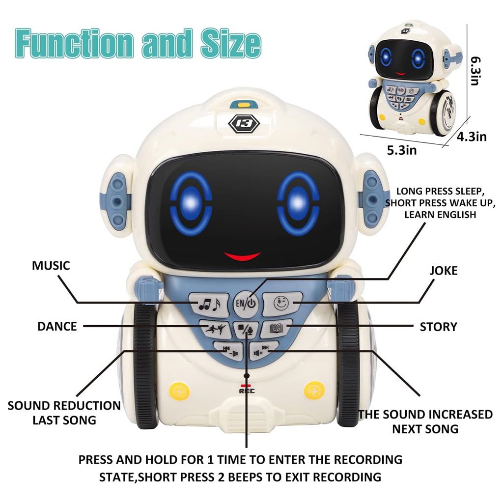 Robot Intelligent “Bill” – Le Compagnon Ludique et Éducatif des Enfants image 5