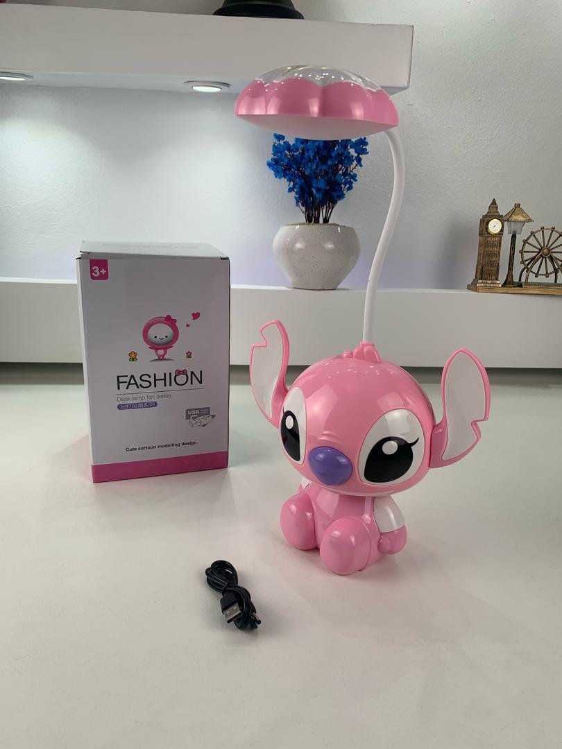 Veilleuse LED Rechargeable Enfant – Design 3D Chat, Lapin ou Stitch image 3